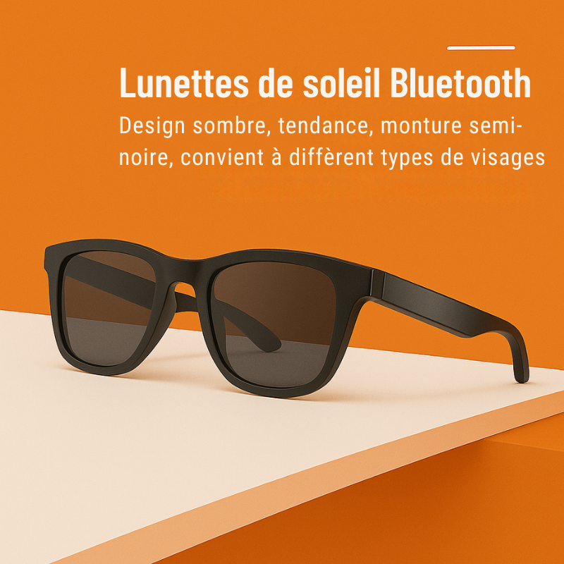 Lunettes Connectées F06 | HIFI 2025 | UV400 & Bluetooth